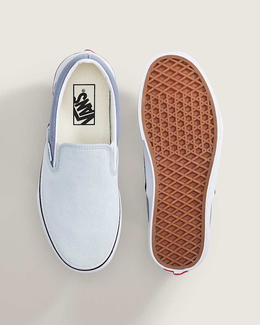 Classic SlipOn Shoe VANS Dawn Mist Blue ALT2