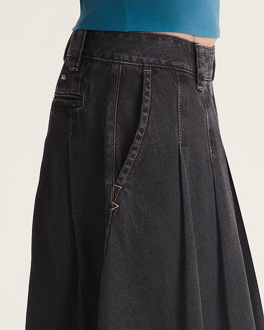 Authentic Chino Denim Skirt