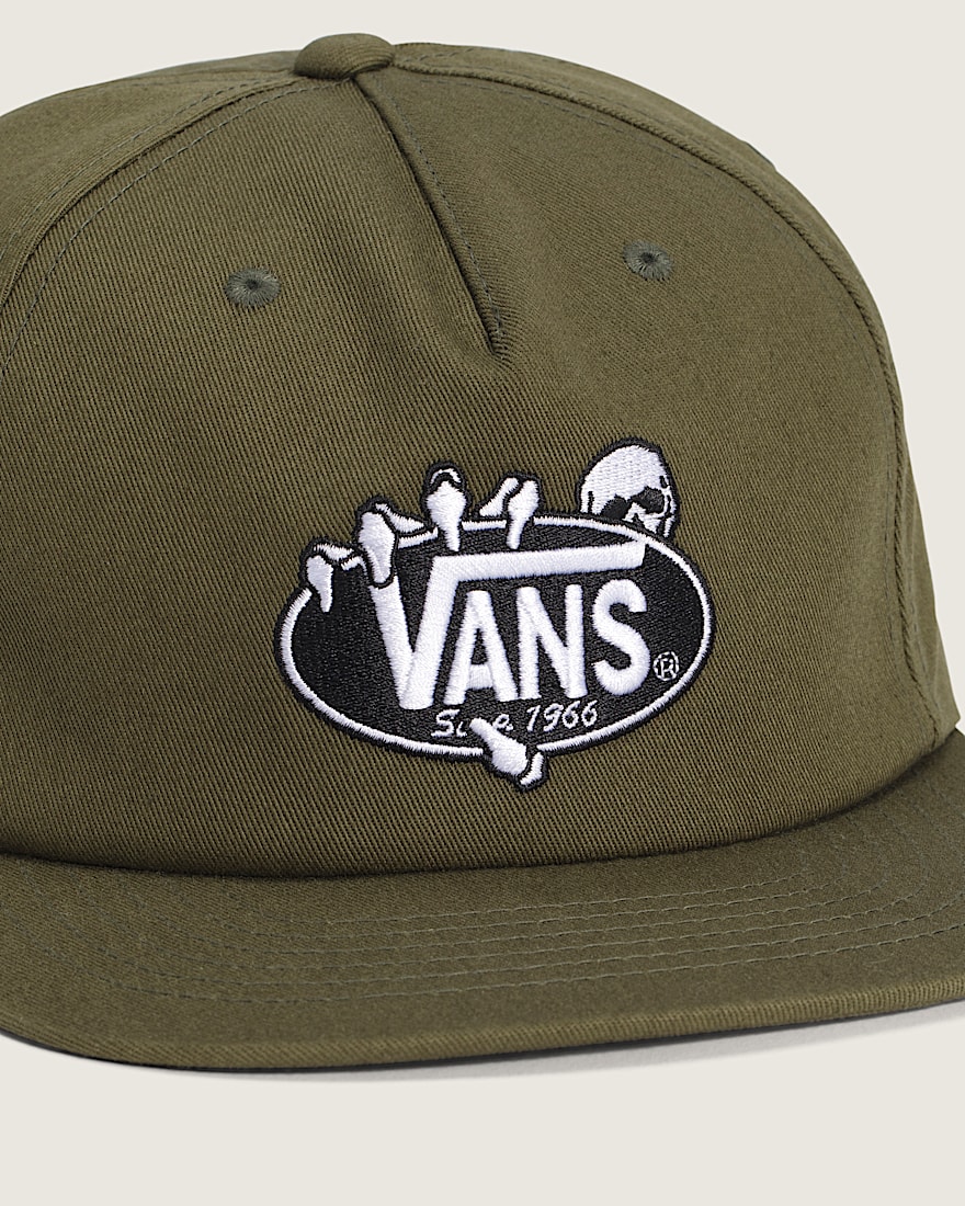 Show Off Snapback Hat VANS Mossy Olive Green ALT1