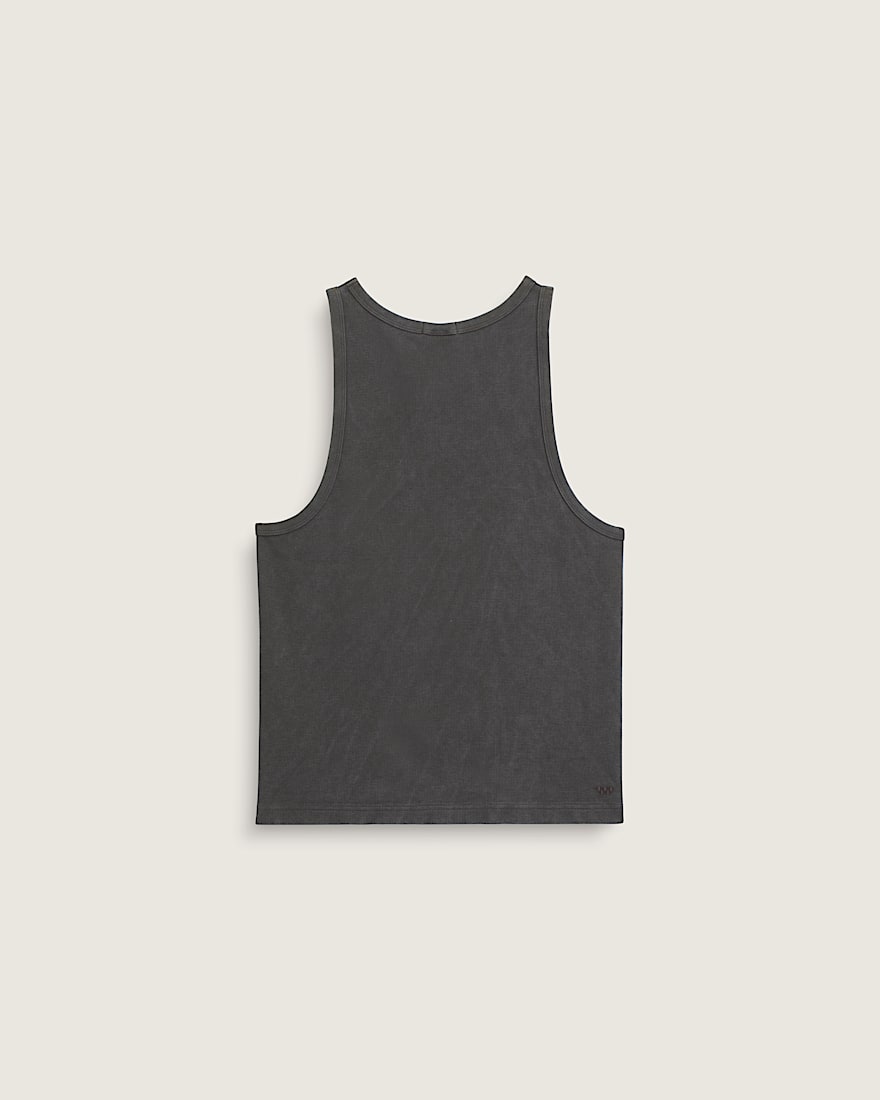 Premium Waffle Tank Top VANS Faded Black ALT1