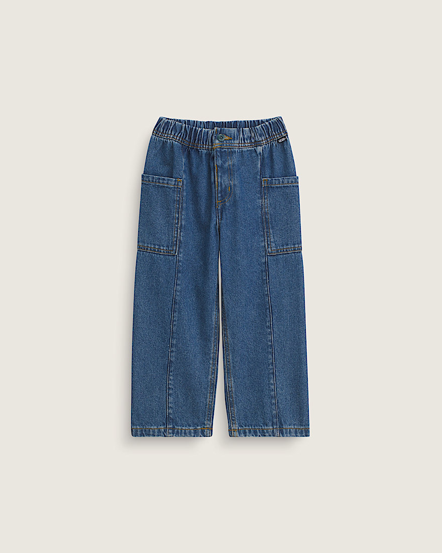Little Kids Naithin 2.0 Elastic Waist Denim Pants - 1