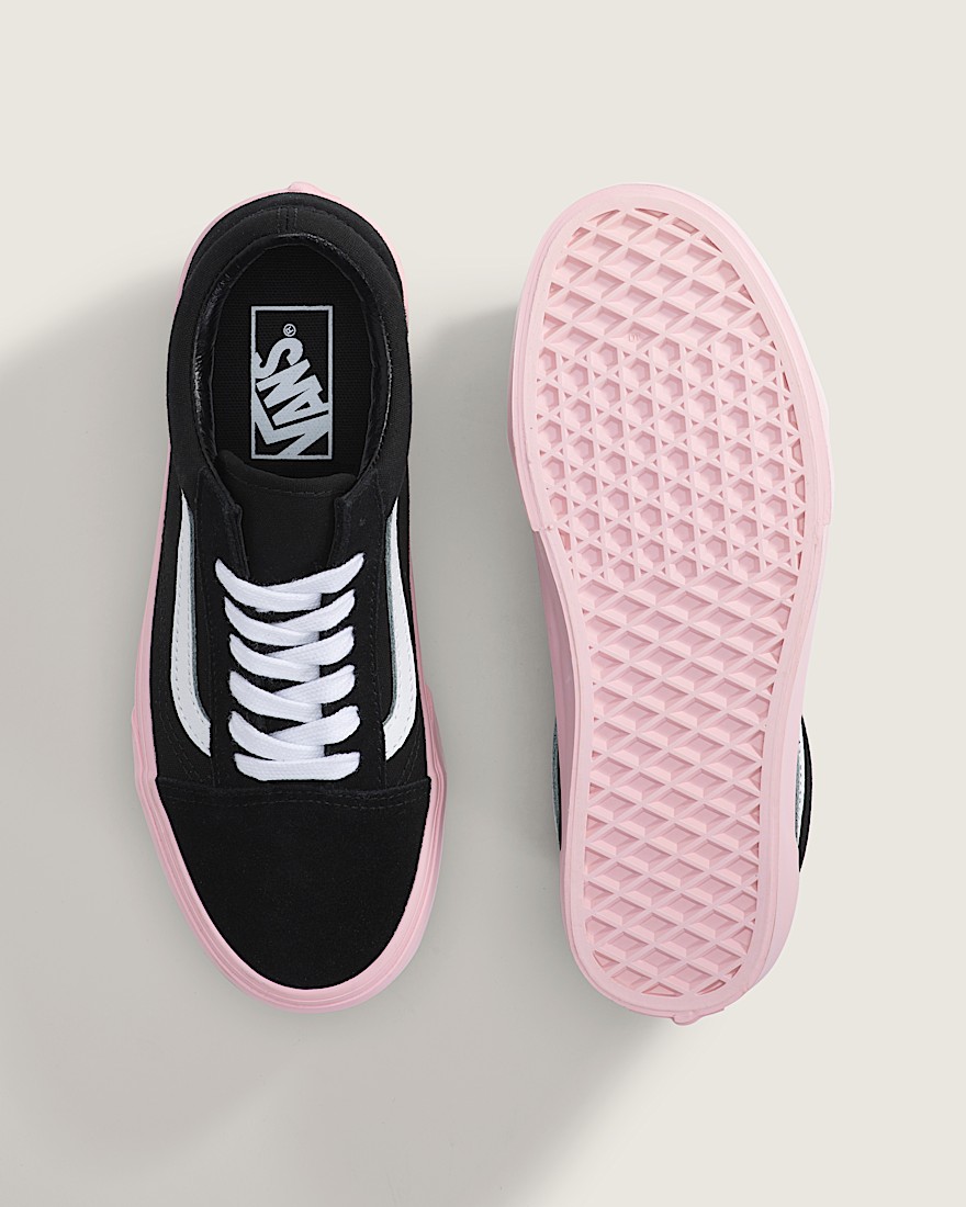 Old Skool Shoe VANS Black  Pink ALT2