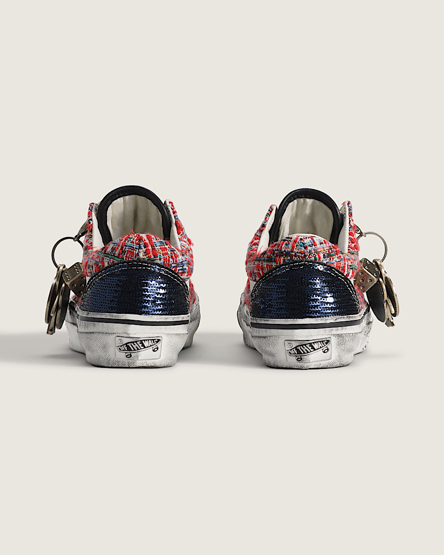 Premium Old Skool Shoe VANS Red  Black ALT3