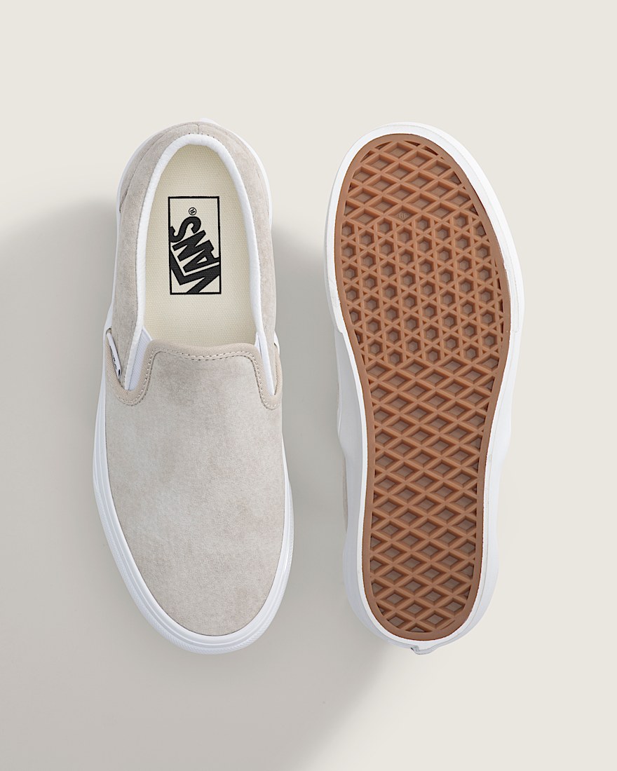 Classic SlipOn Platform Shoe VANS Oatmeal Beige ALT2
