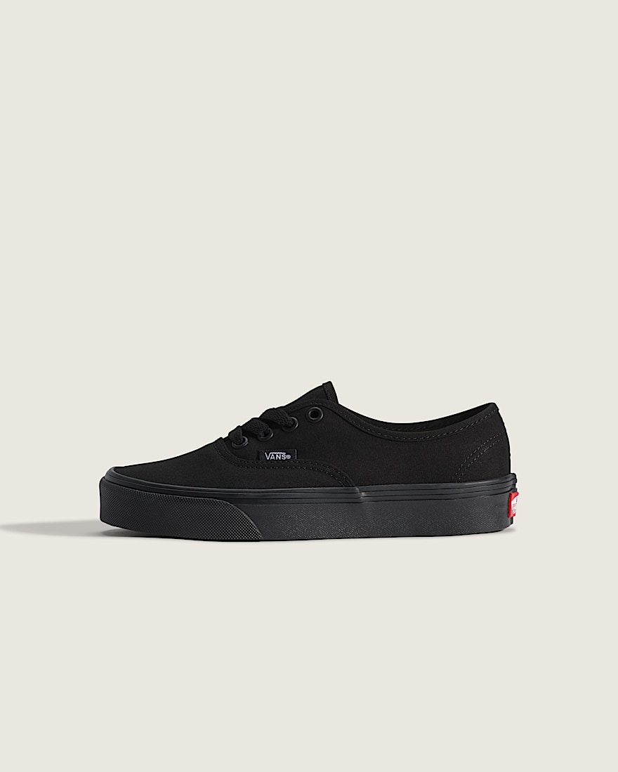 Big Kids Authentic Shoe VANS Blackout HERO