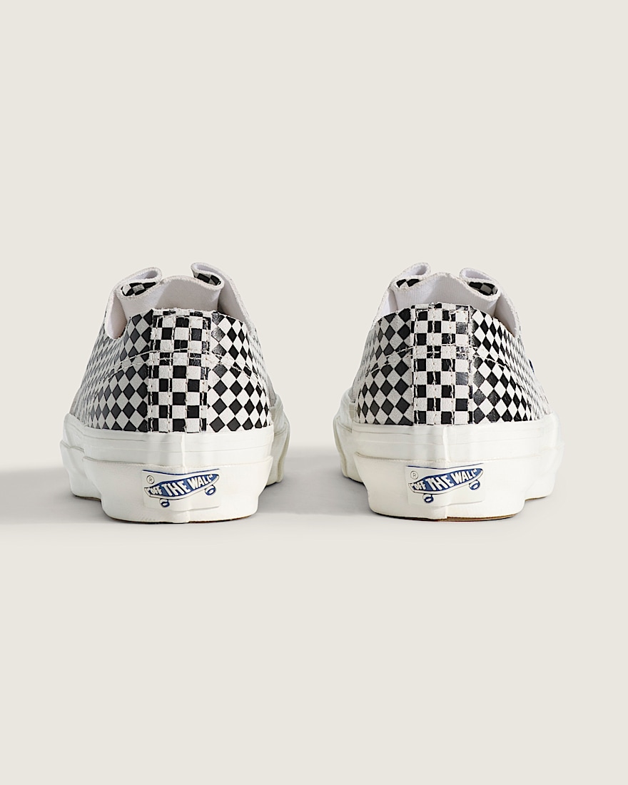 Premium Authentic Ease Checkerboard Shoe VANS Checkerboard Black  White ALT3
