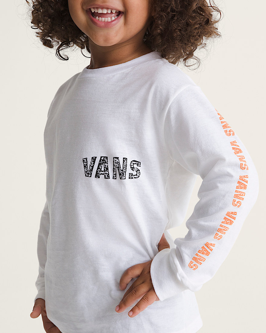 Little Kids Racing Flames Long Sleeve T-Shirt