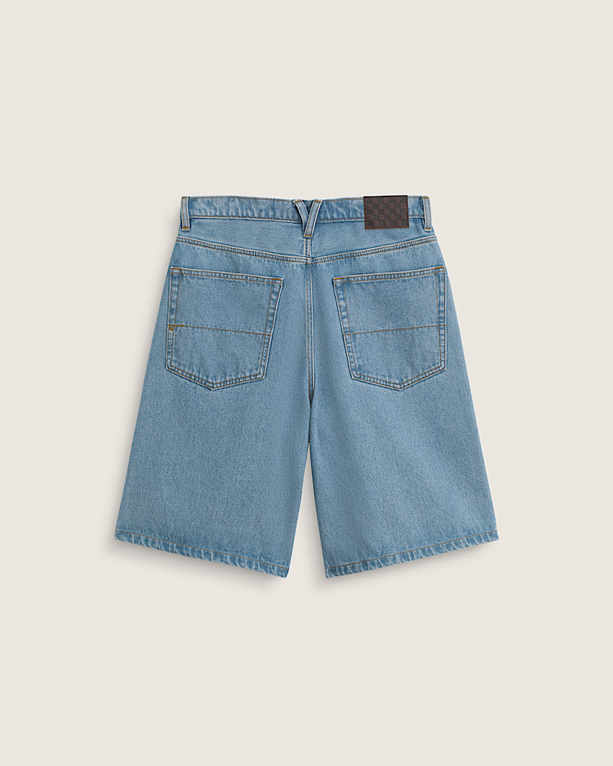 Check5 Baggy Denim Shorts VANS Stonewash Blue ALT1