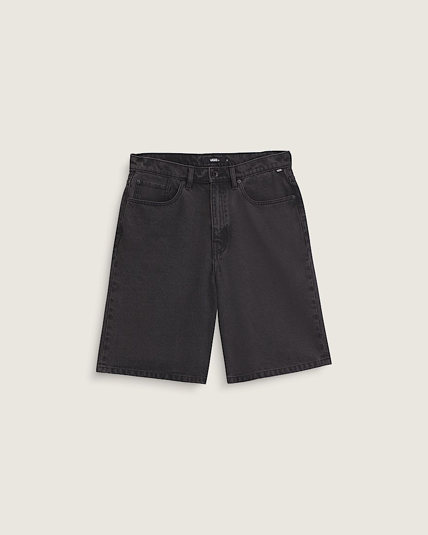Check5 Baggy Denim Shorts VANS Washed Black HERO