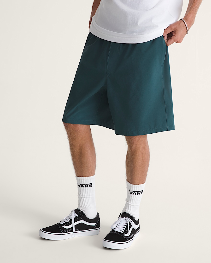 Outline Hybrid Shorts VANS Mystic Moss Green ALT2