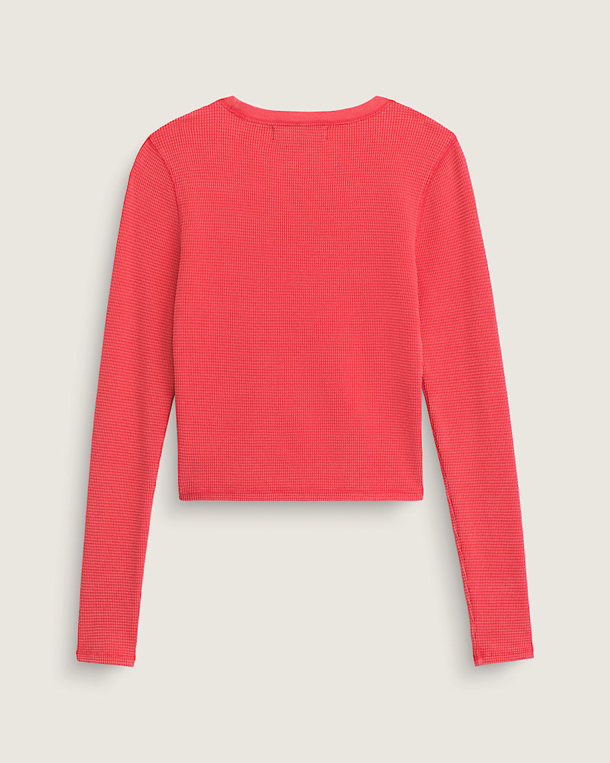 Teri Waffle Long Sleeve Shirt