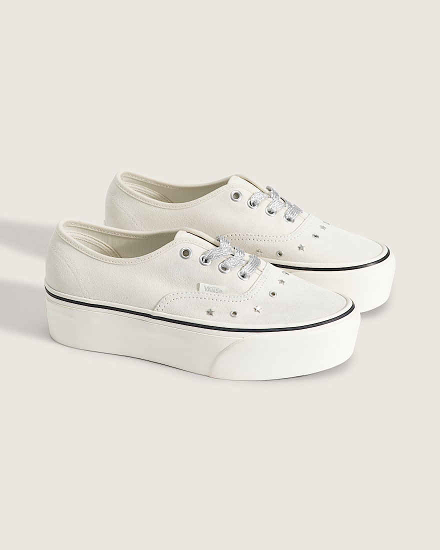Authentic Platform Shoe VANS Marshmallow White ALT1
