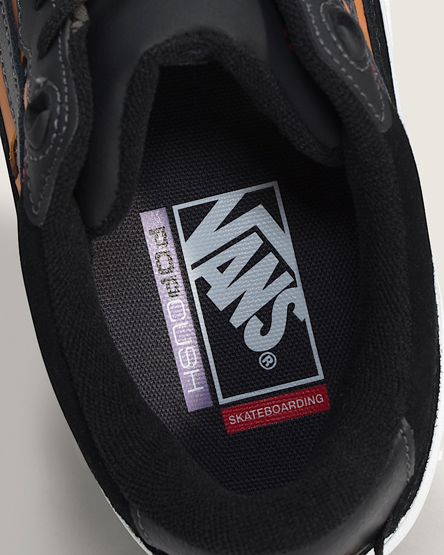 Skate 2 Wayvee Shoe VANS Black  Flame Red ALT4