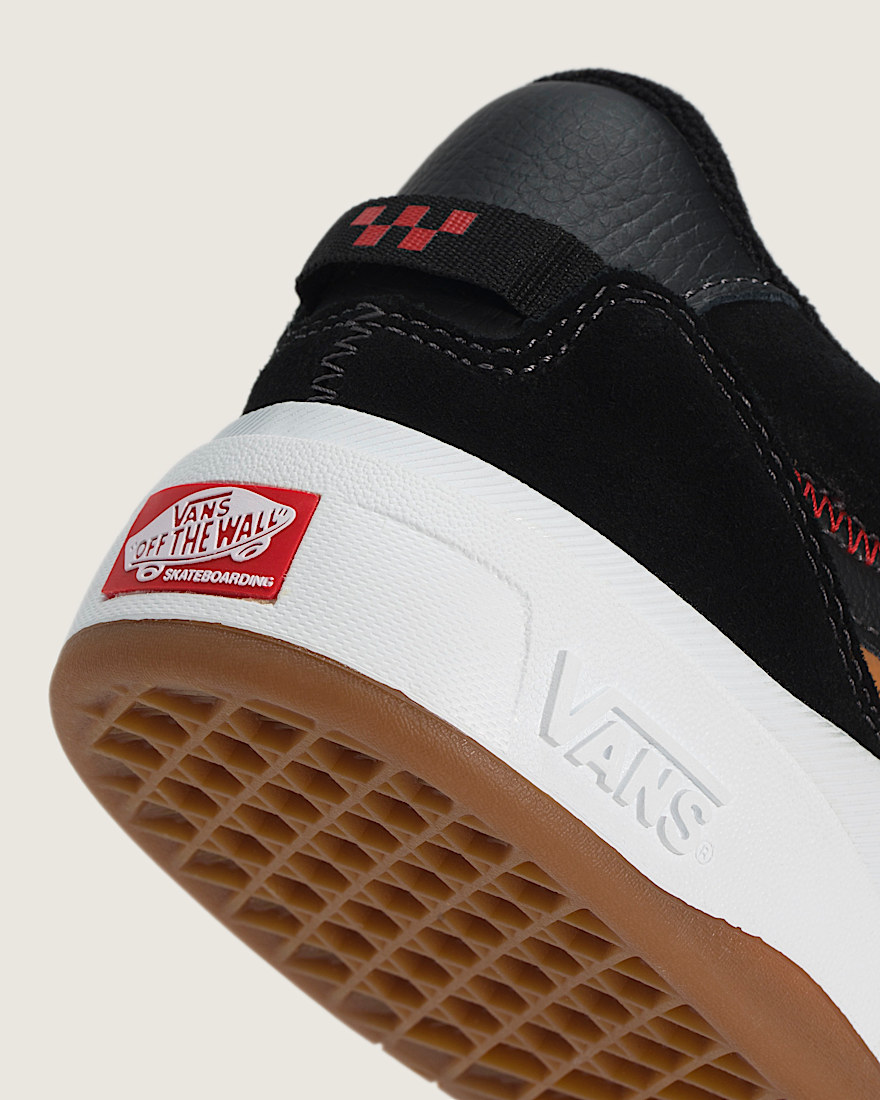 Skate 2 Wayvee Shoe VANS Black  Flame Red ALT5