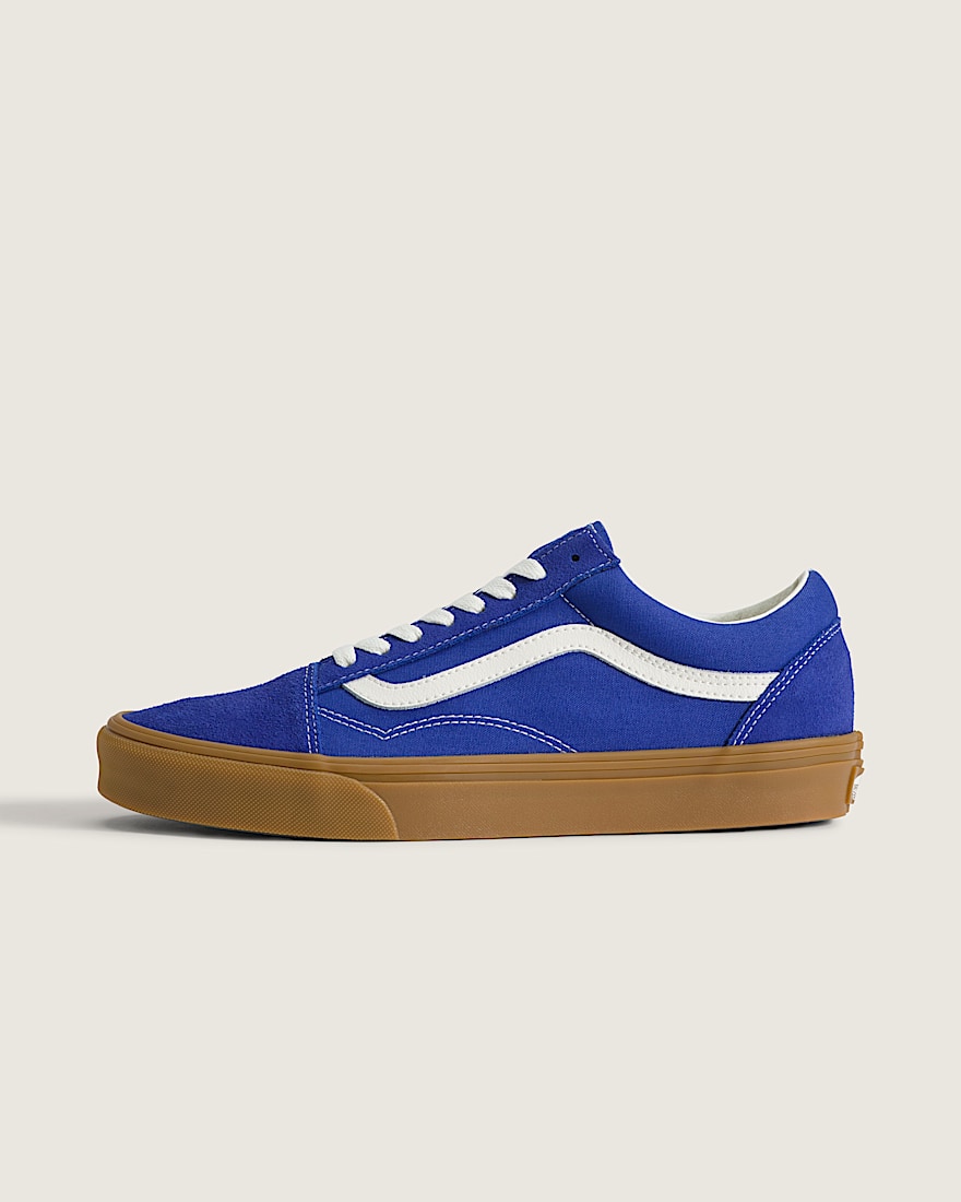 Old Skool Shoe VANS Gum Royal Cobalt Blue HERO