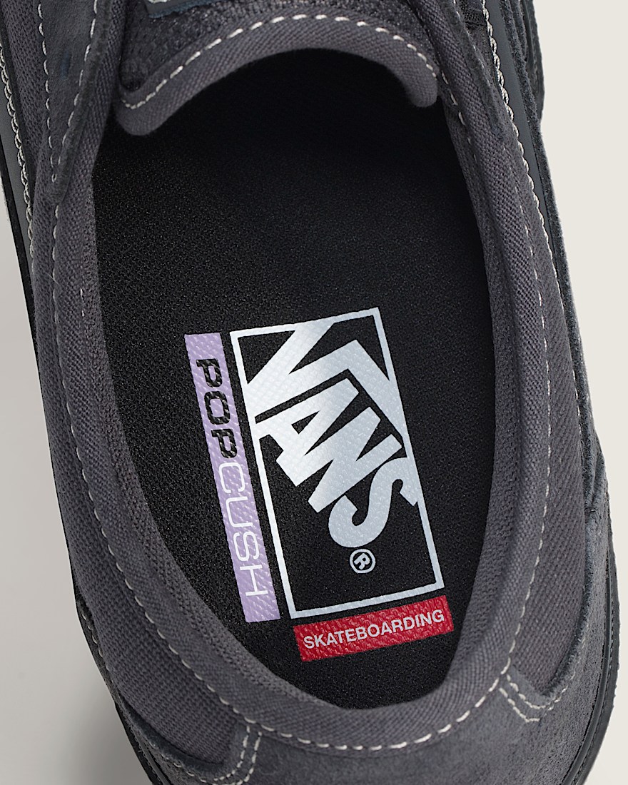Skate Curren Caples Shoe VANS Charcoal Grey  Black ALT4