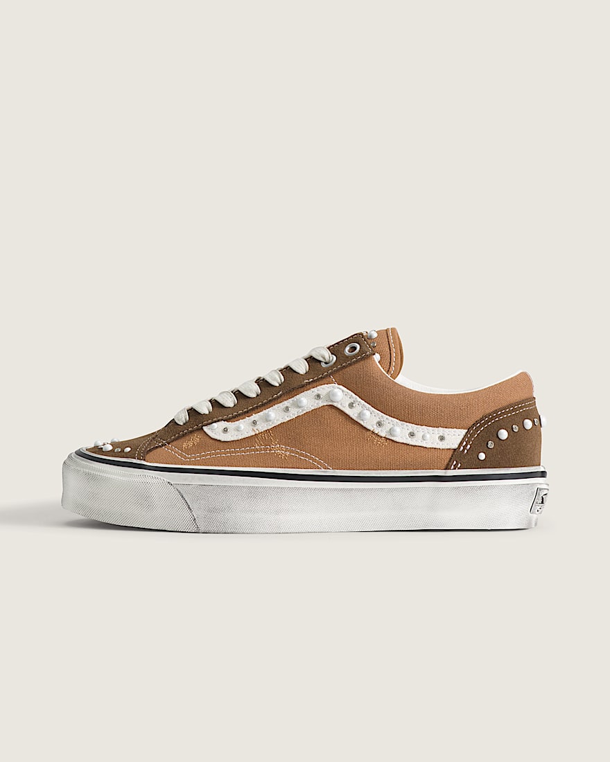 Premium Old Skool 36 Shoe VANS Vintage Cocoa Brown HERO