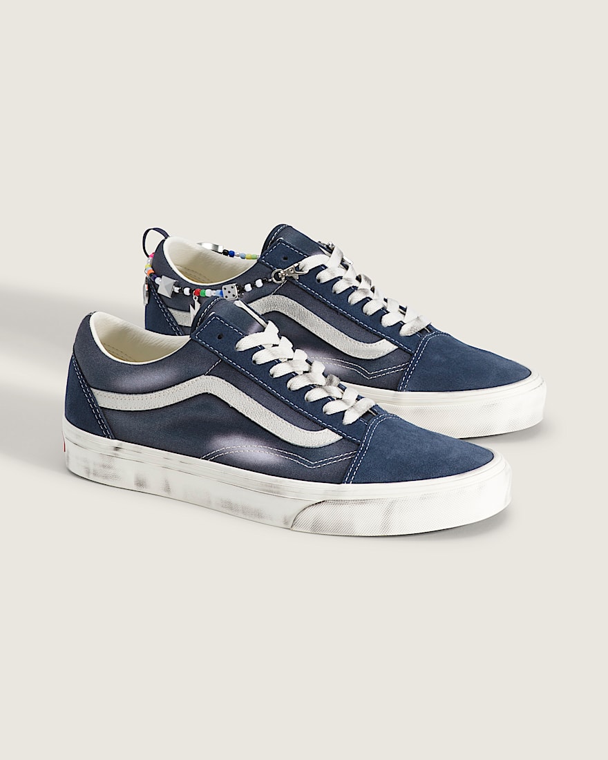 Old Skool Shoe VANS Parisian Night Blue ALT1