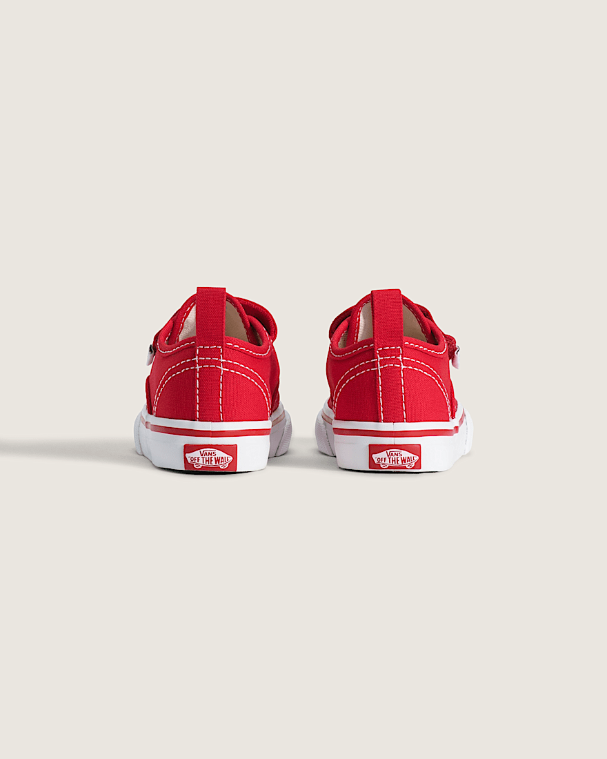 Toddler Authentic V Shoe VANS Red ALT3