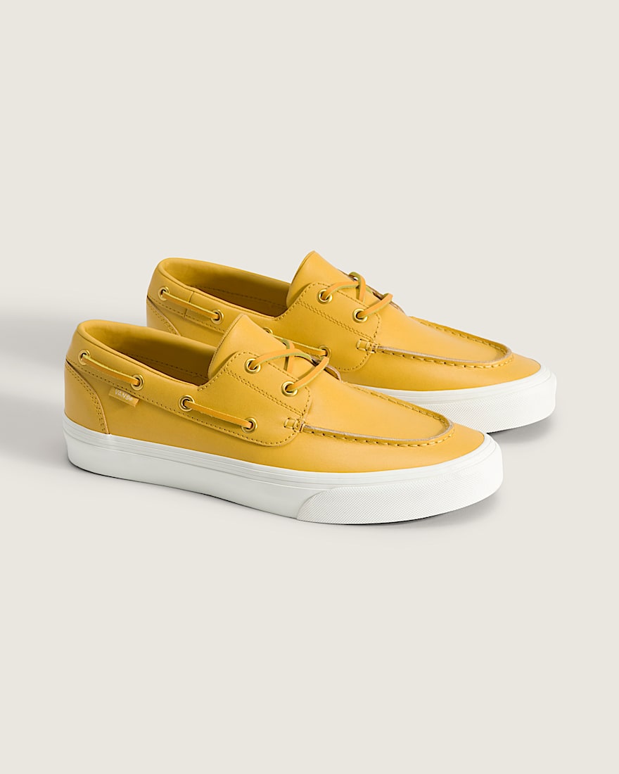 2Eyelet Boat Shoe VANS Spicy Mustard Yellow ALT1