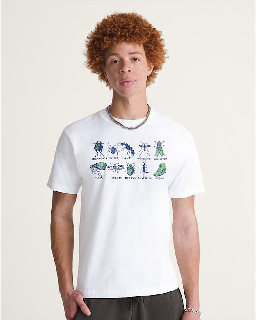 Littly Fly Guy TShirt VANS White ALT1