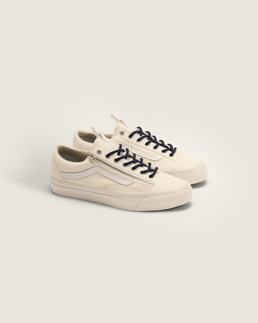 Premium Old Skool Zip Shoe VANS Ice White ALT1