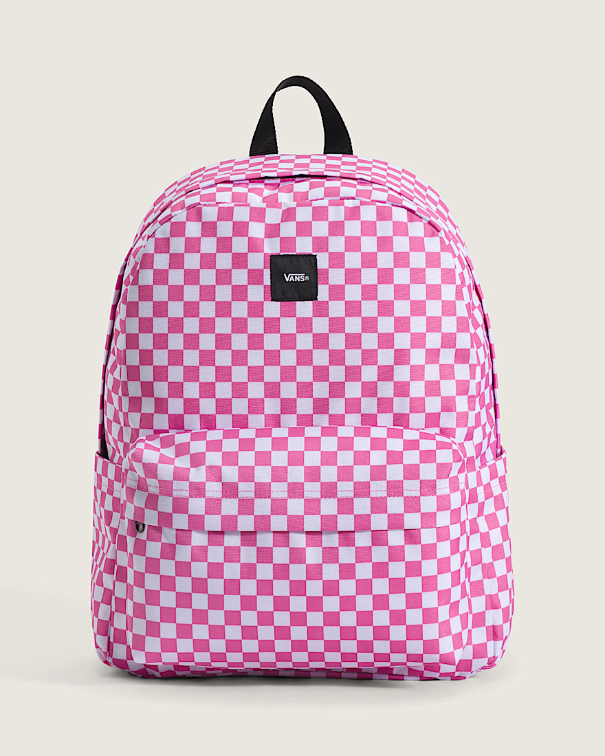 Old Skool Checkerboard Backpack VANS Fizz Pink HERO
