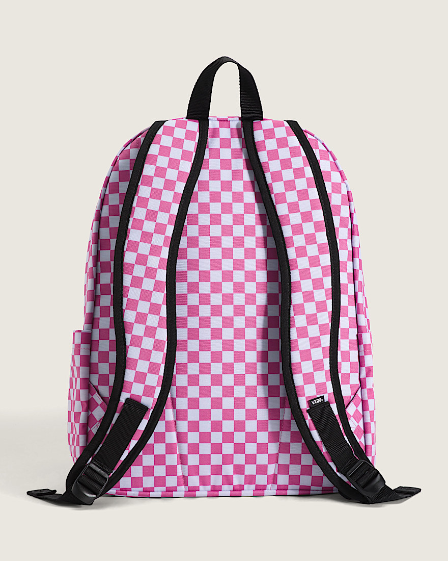 Old Skool Checkerboard Backpack VANS Fizz Pink ALT6