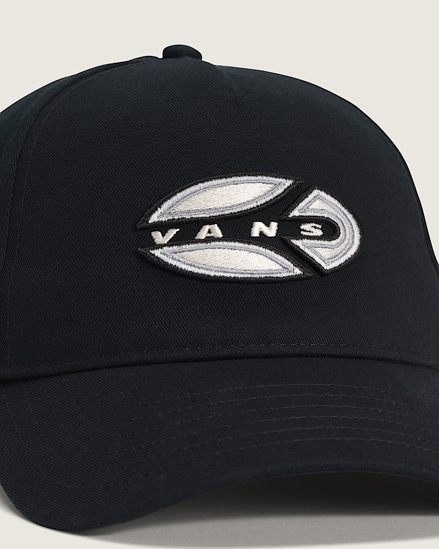 Oval Blaster Snapback Hat VANS Black ALT1