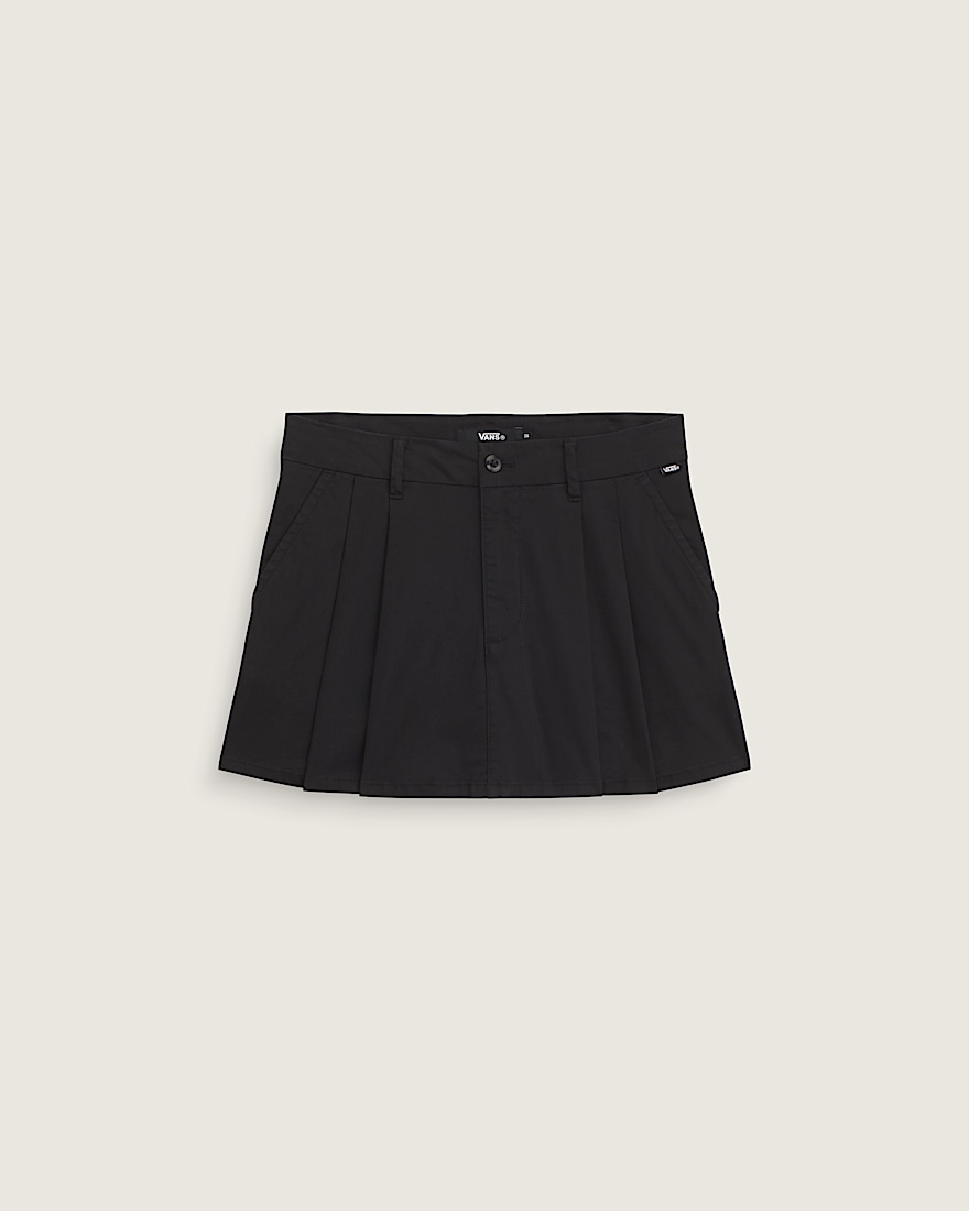 Authentic Chino Mini Skirt VANS Black HERO