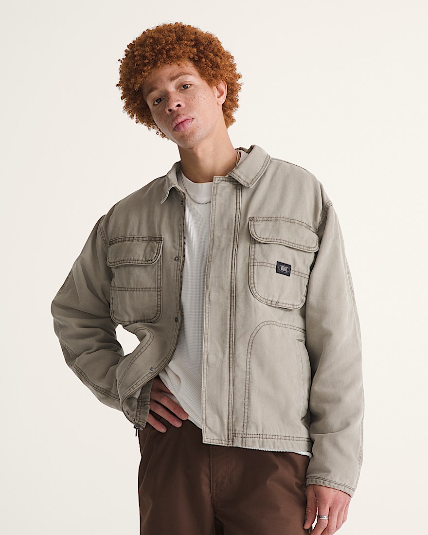 Umber Pigment Canvas Jacket