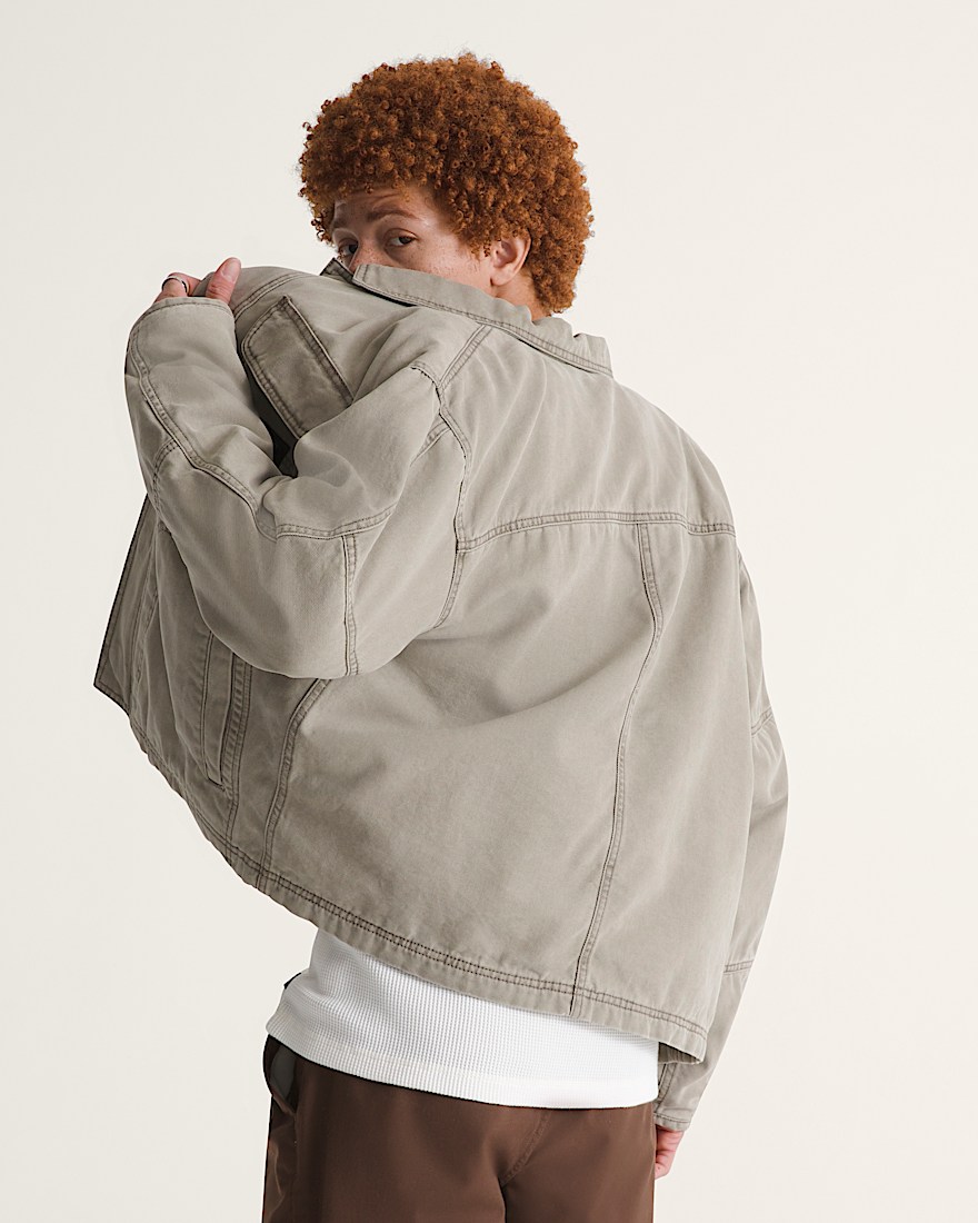 Umber Pigment Canvas Jacket