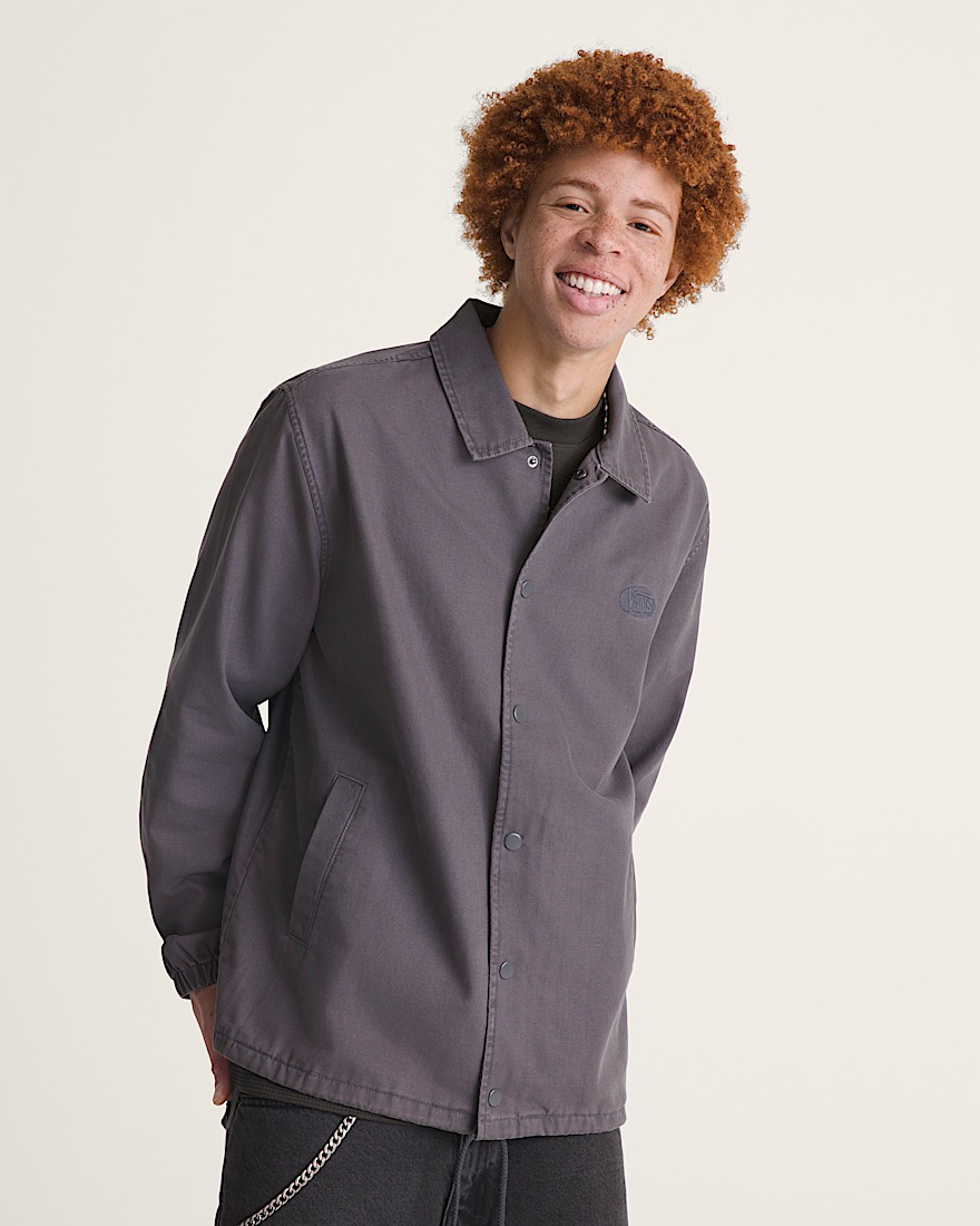 Torrey Pigment Canvas Coaches Jacket