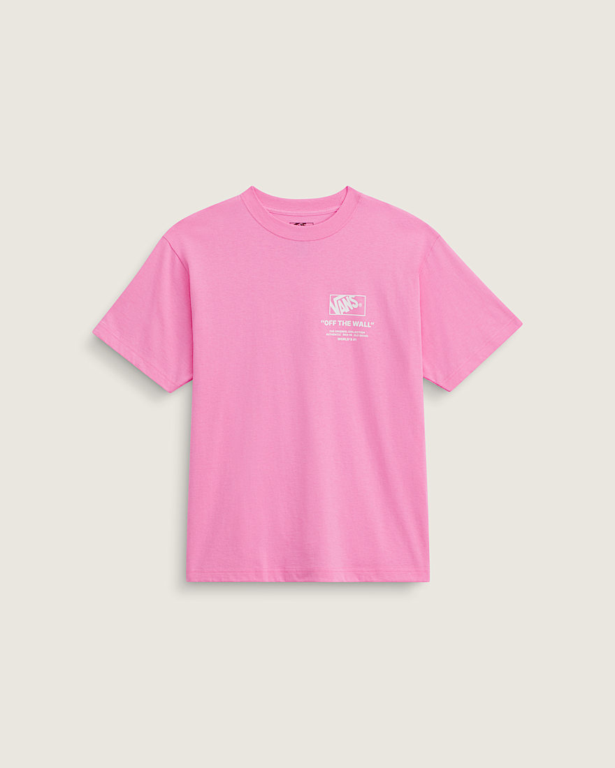 Stacked Hi TShirt VANS Fizz Pink ALT1