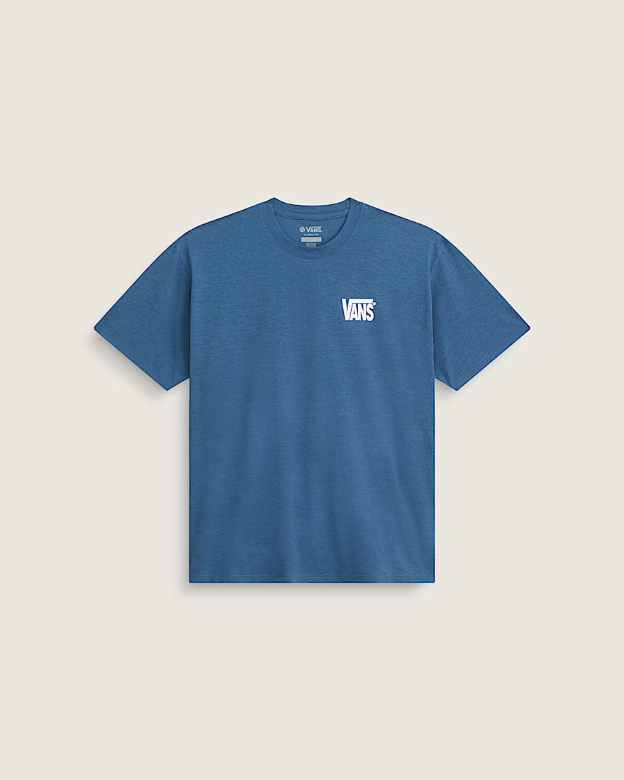 Outline Hybrid TShirt VANS True Navy Blue HERO