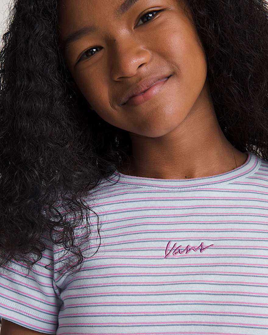 Kids Alice Baby TShirt VANS Dawn Mist Blue ALT4