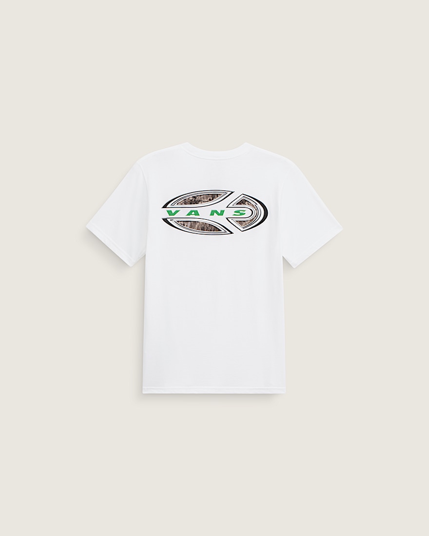 Kids Camo Oval TShirt VANS White HERO