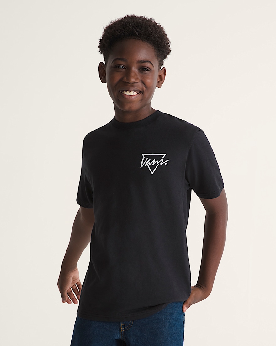 Kids Palm Drive TShirt VANS Black ALT2