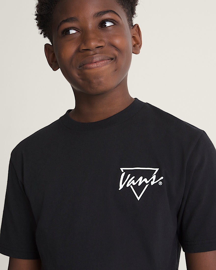 Kids Palm Drive TShirt VANS Black ALT4