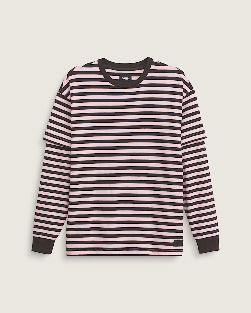 Twofer Shirt VANS Coral Blush Pink HERO