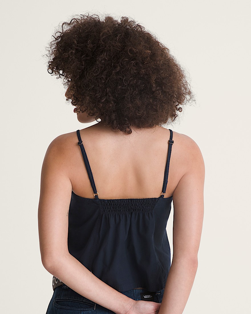Crop Cami Tank Top VANS Parisian Night Blue ALT3