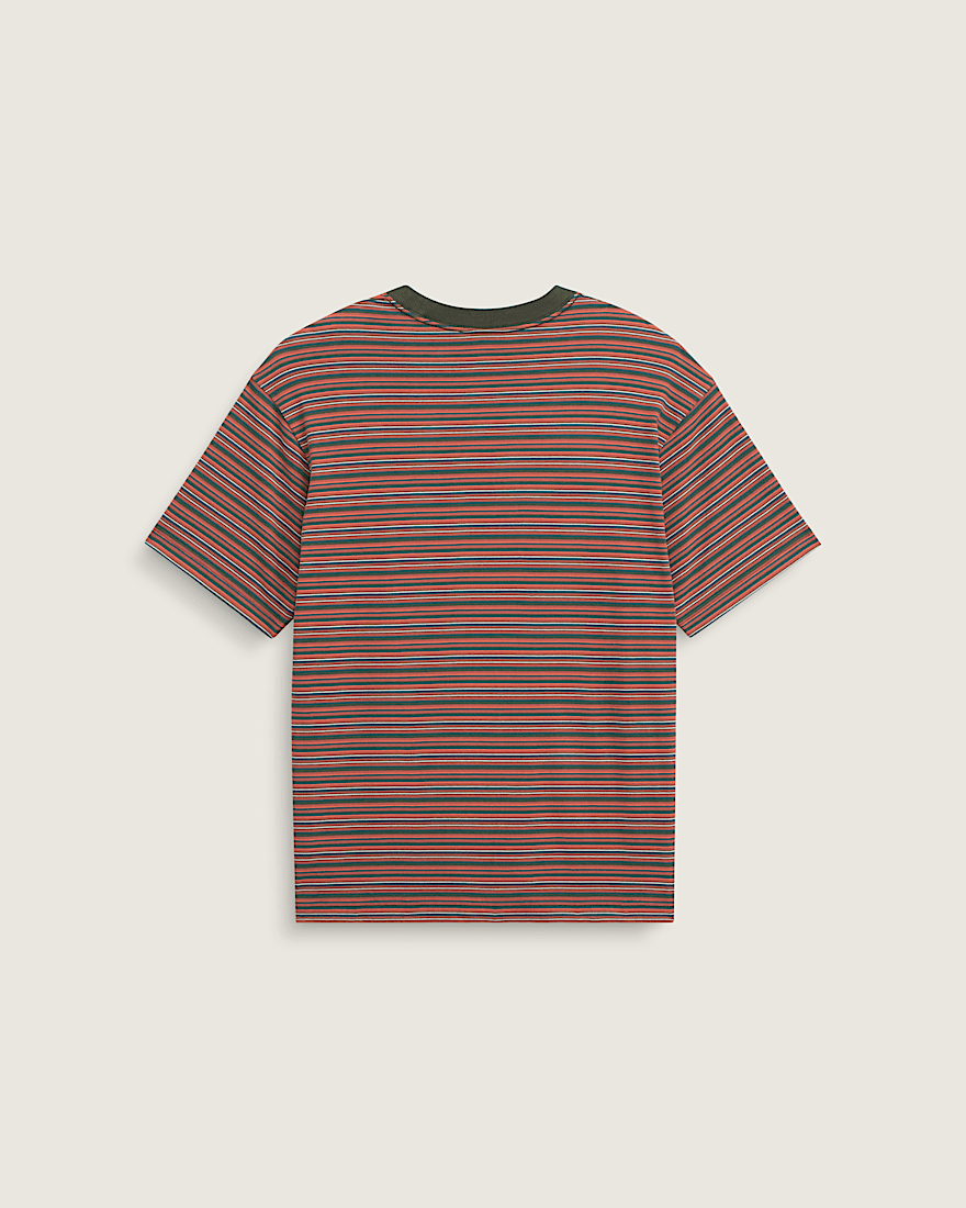 Cameron Stripe Knit Shirt VANS Obsidian FernLight Bronze ALT1