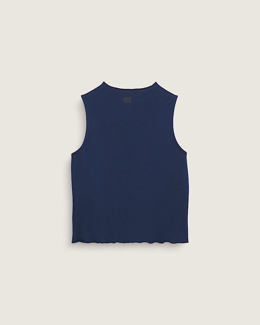 Mock Neck Tank Top VANS Dress Blues ALT1