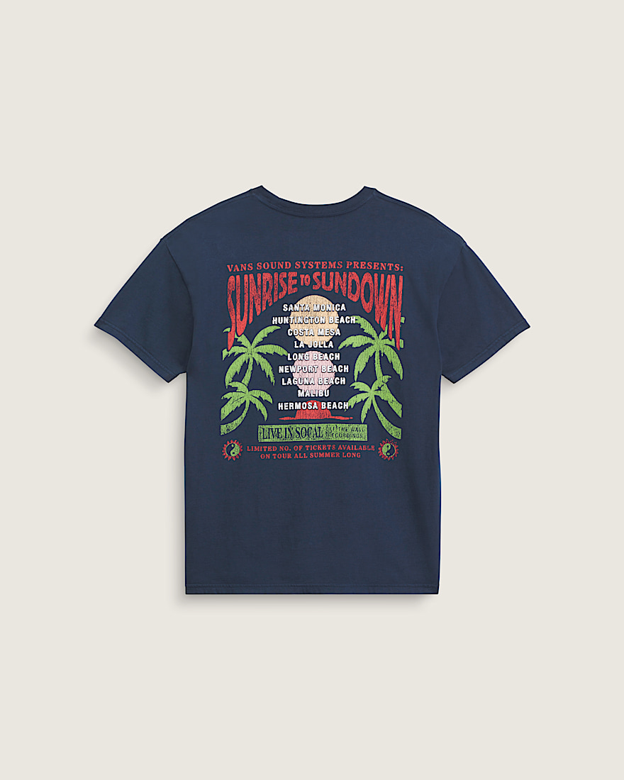 Sunrise to Sundown TShirt VANS Dress Blues HERO