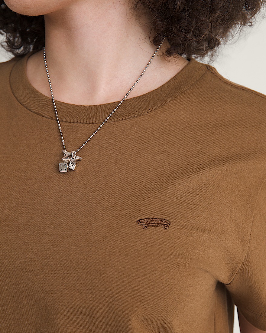 Salton Crew TShirt VANS Dachshund Brown ALT4