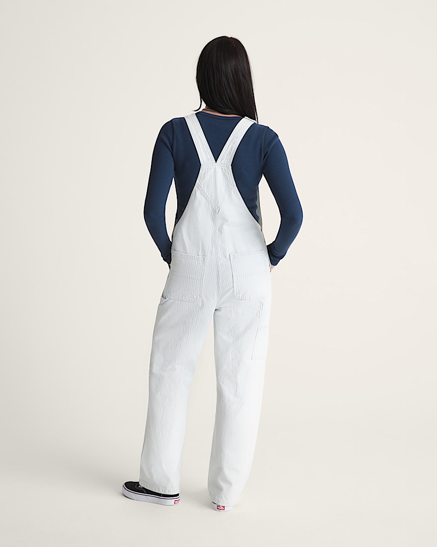 Chore Stripe Overall VANS Ice Stripe Blue ALT3