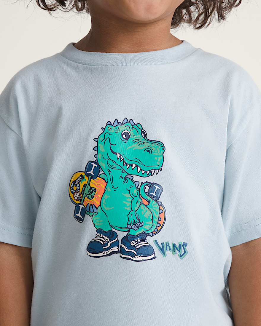 Little Kids Prehistoric Skater T-Shirt