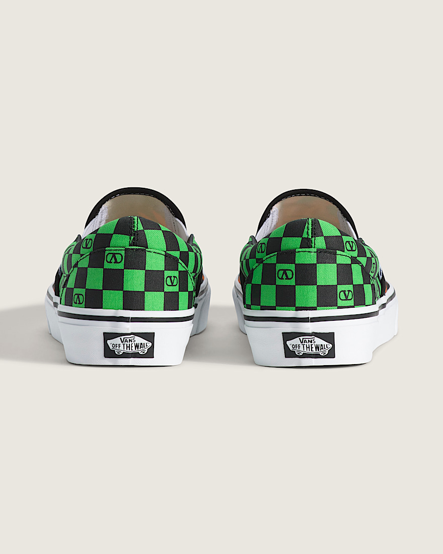 Valentino Garavani and Vans Classic Slip-On Checkerboard