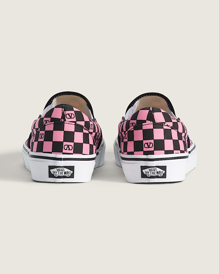 Valentino Garavani and Vans Classic Slip-On Checkerboard