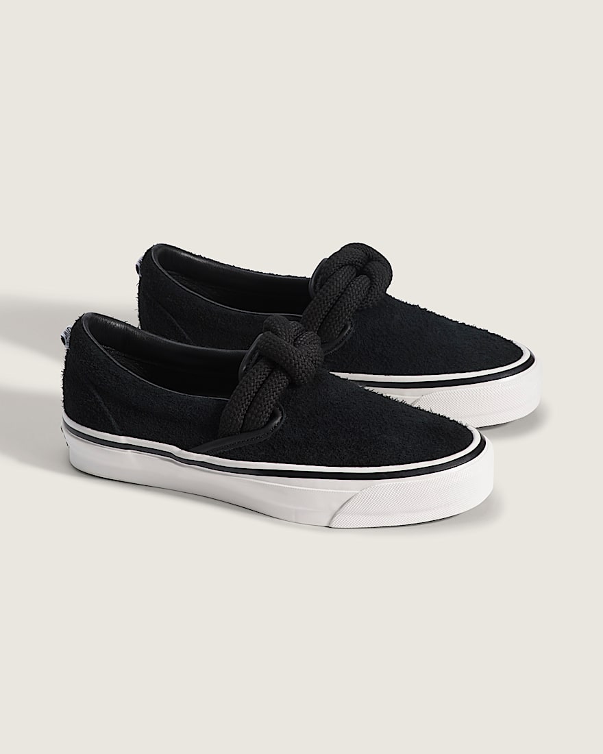 OTW SlipOn 98 Knot Vibram VANS Black  Off White ALT1